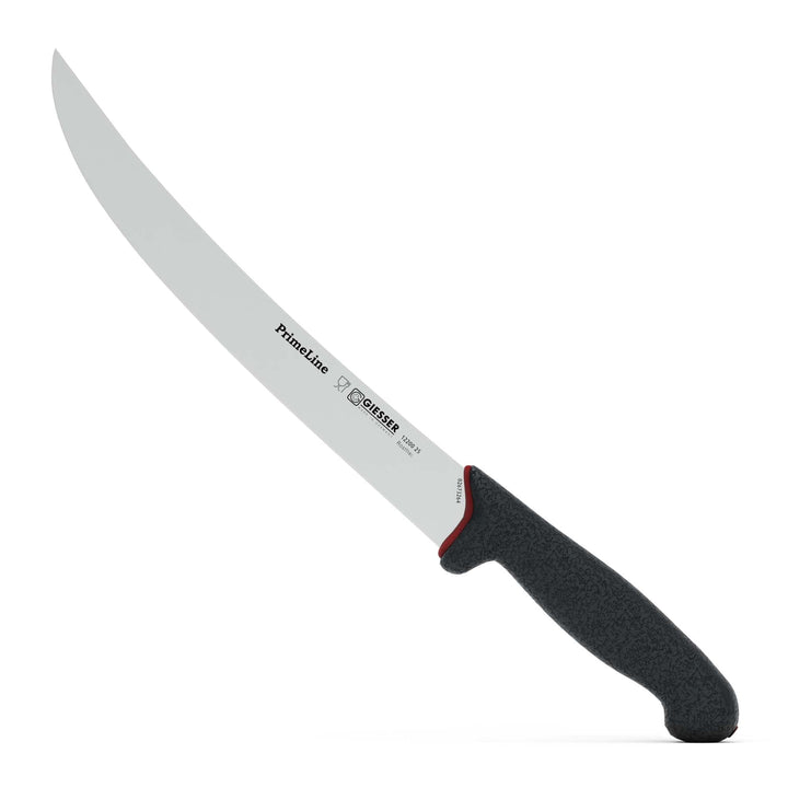 GIESSER seit 1776 - Made in Germany - Hautmesser rutschfest PrimeLine, Klinge 25 cm, schwarz, scharf