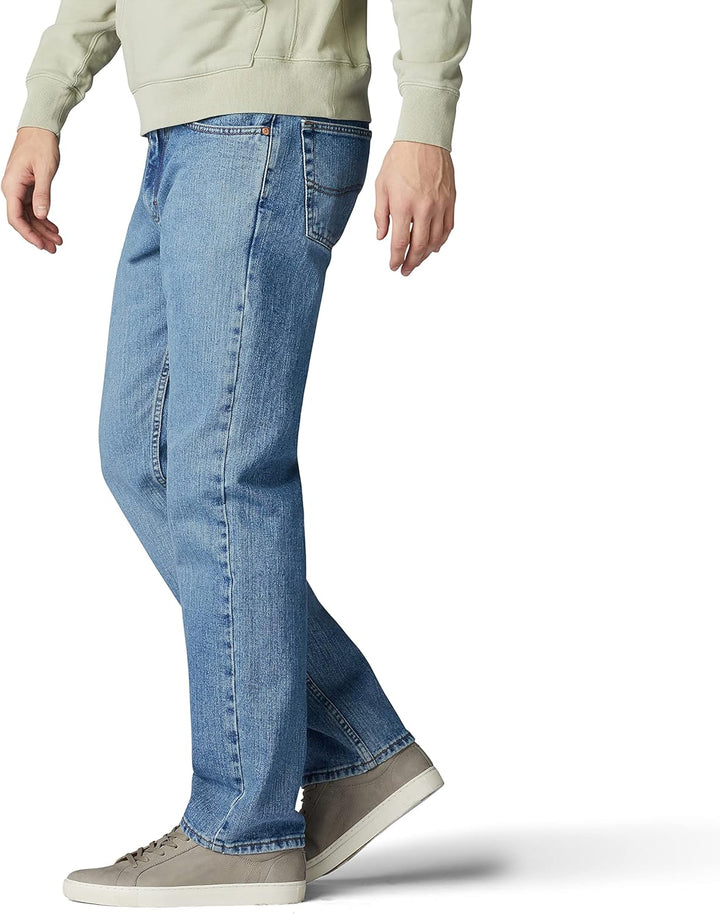 Lee Herren Jeans Regular Fit Straight Leg Jean 31W / 29L Vintage-stein., 31W / 29L Vintage-stein.