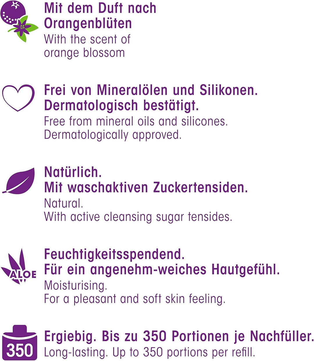 HAGI Schaumseife: Nachfüllpackung für den automatischen Schaumspender (Doppelpack 2 x 180 ml) 180 ml