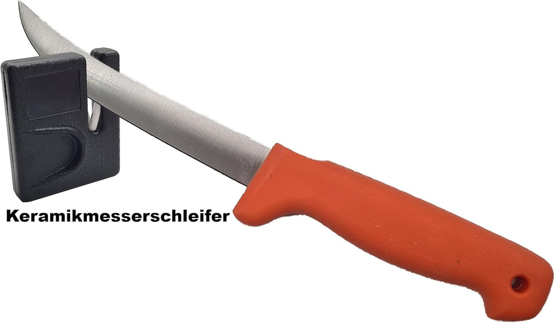 Berger + Schröter Zerwirkmesserset 7tlg. 32361, Orange