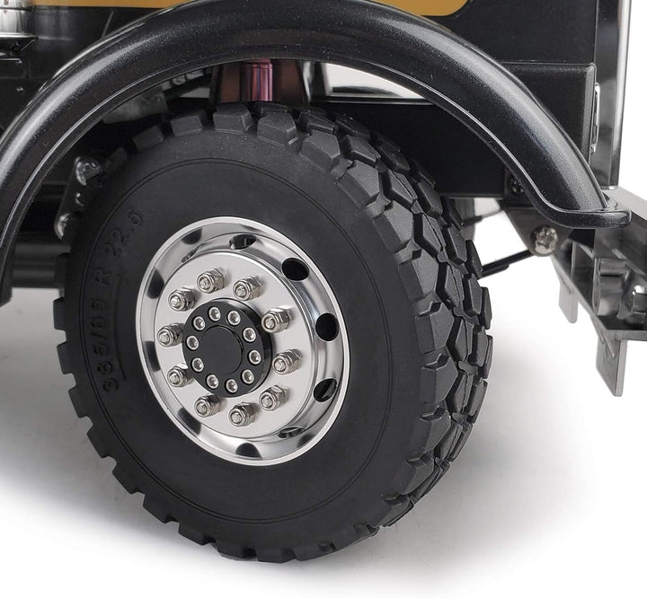 AXspeed 1/14th 4pcs/Set Metall Vorderrad Felgen Reifen Set für Tamiya Traktor Climbing Trailer Cargo