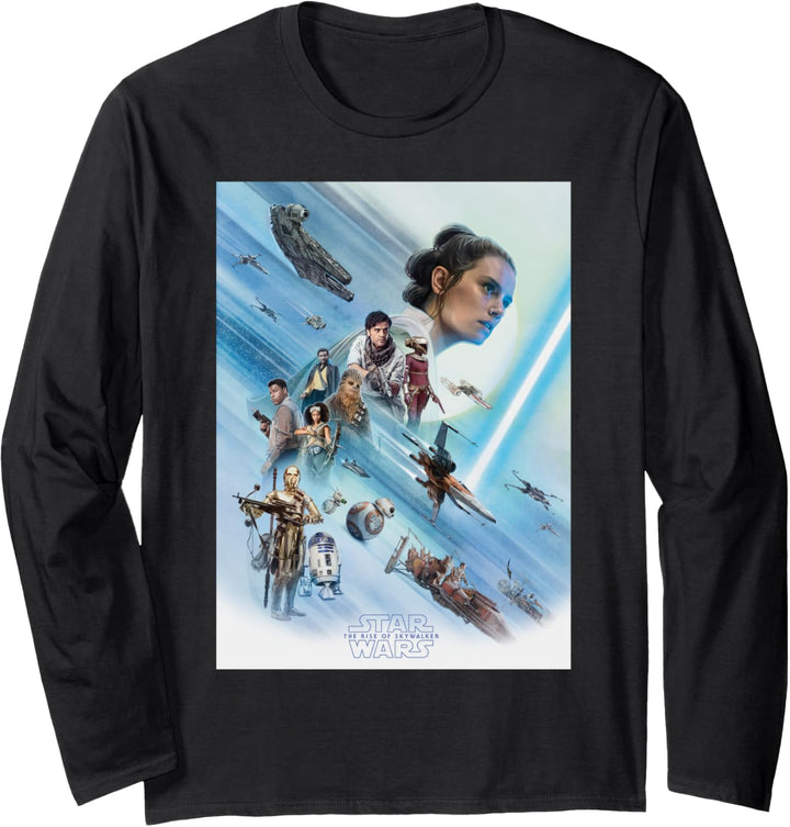Star Wars The Rise of Skywalker Resistance Poster Langarmshirt
