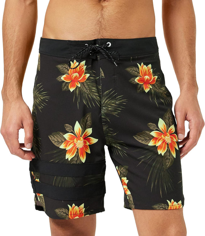Hurley Herren Phantom Block Party 18' Board-Shorts 30 Schwarz, 30 Schwarz