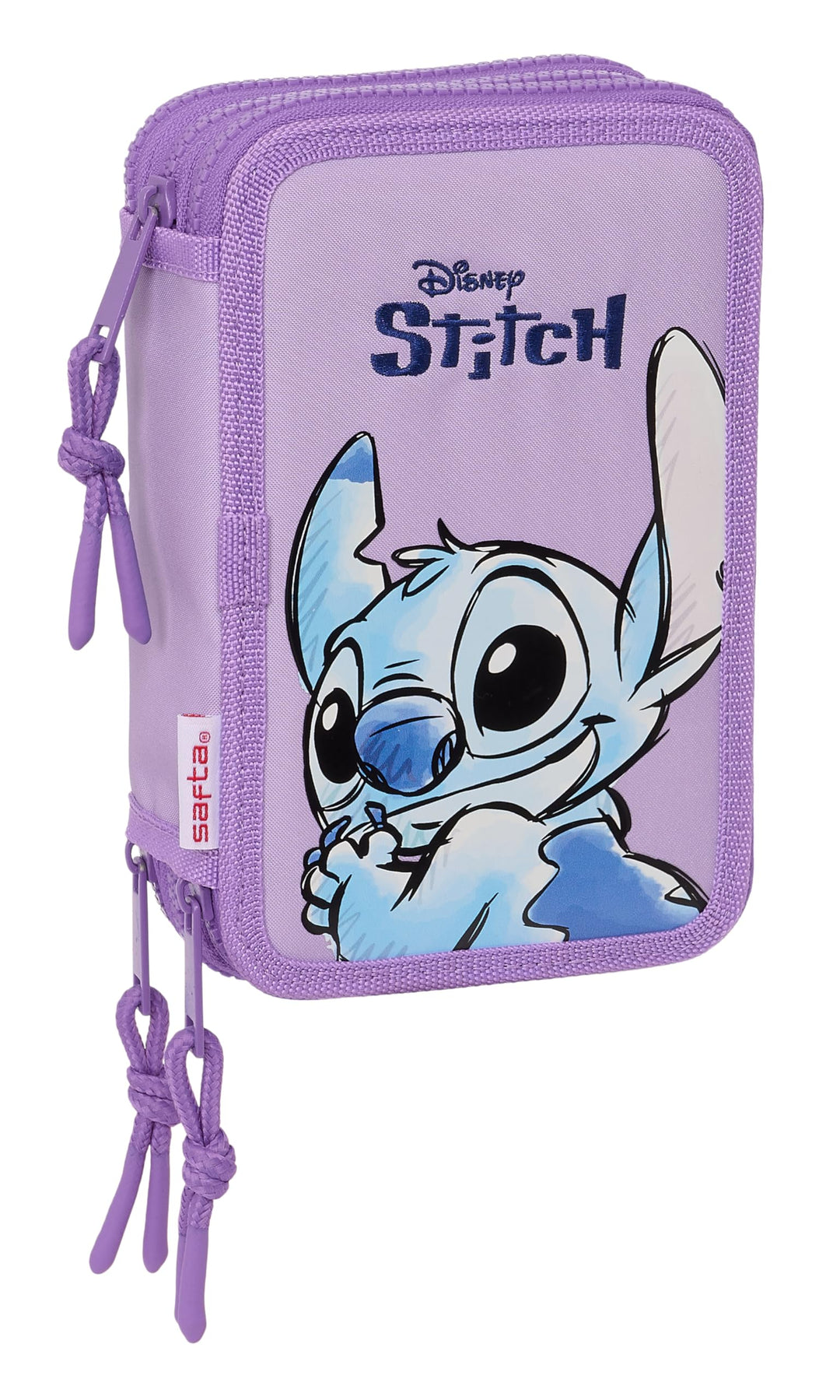 Stitch Sweet Schulmäppchen mit 36 Utensilien, Federmäppchen für Kinder, ideal für Kinder von 5 bis 1