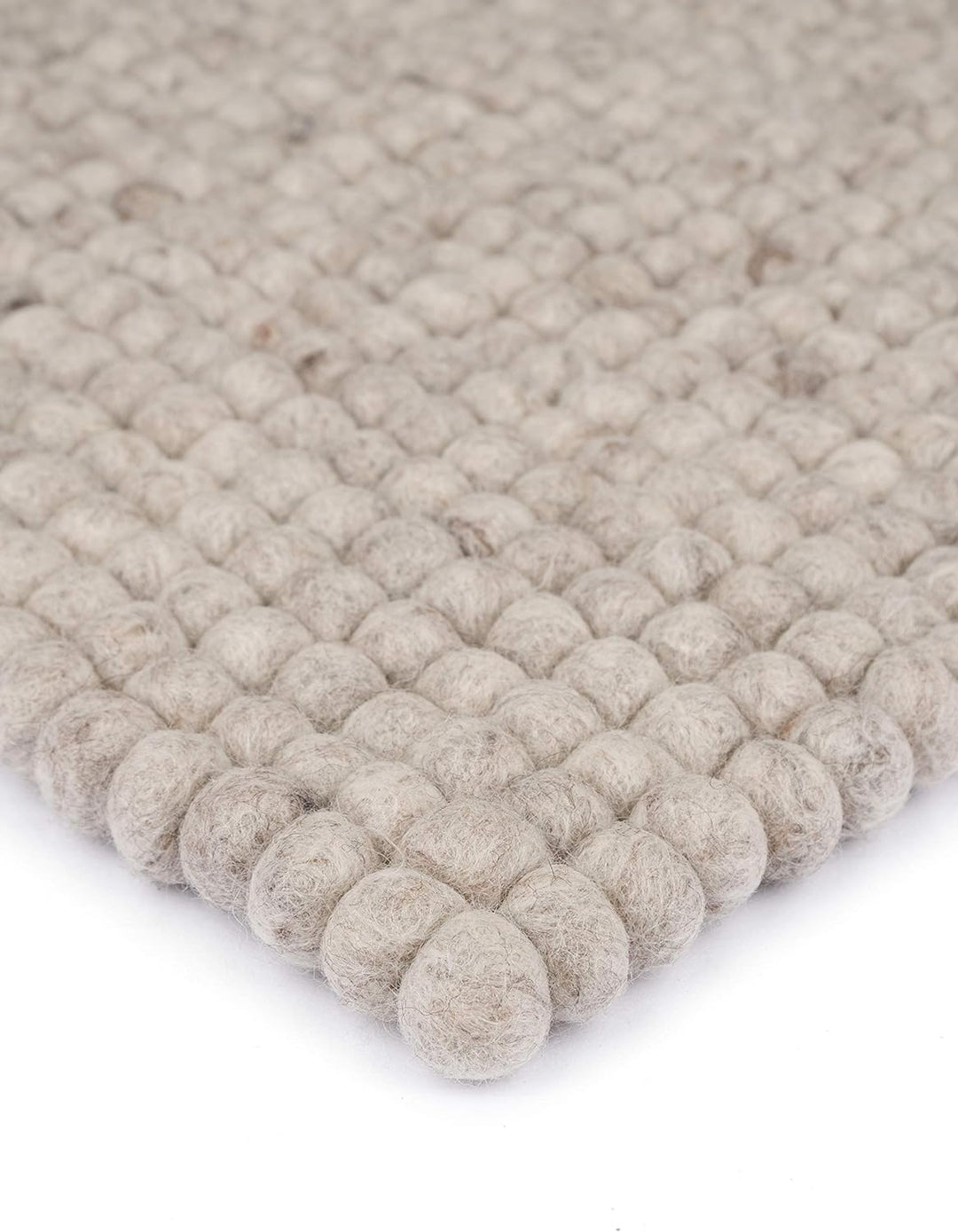 myfelt Filzkugel Sitzauflage Stuhlauflage - Béla - 36x36 cm, beige, Beige