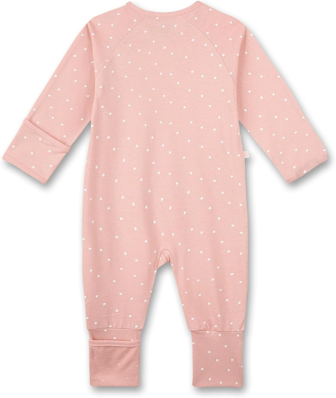 Sanetta Baby - Mädchen rompertje Roze Baby und Kleinkind Schlafanz ge, Silver Pink, 56 EU 50 Rosa, 5
