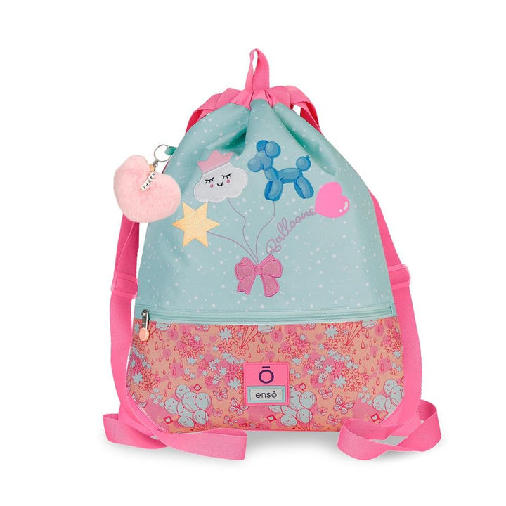 Enso Balloons Rucksack, Mehrfarbig, 35 x 46 cm, Polyester, bunt, Talla única, Rucksack Sack