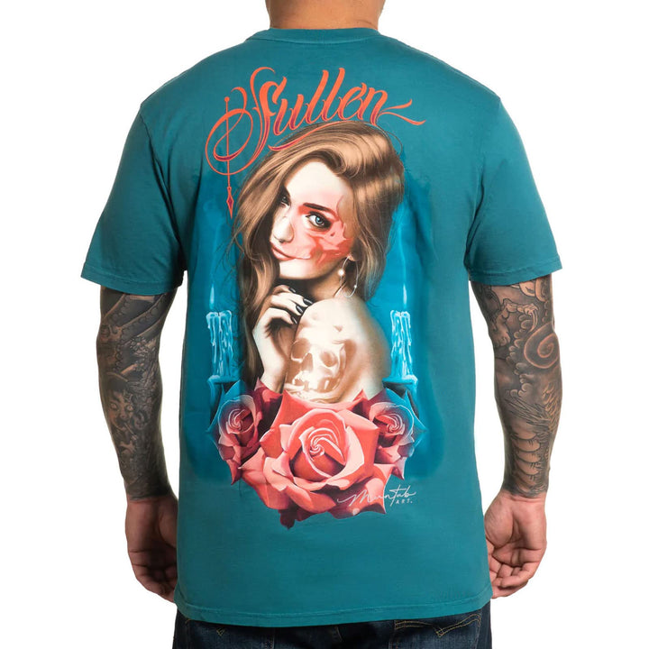Sullen Men's Eve Premium Storm Blue Short Sleeve T Shirt 2XL