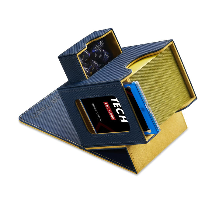 Commander Deckbox für MTG - Patentiertes Design, Commander Display, passt für 100 doppelt eingehüllt