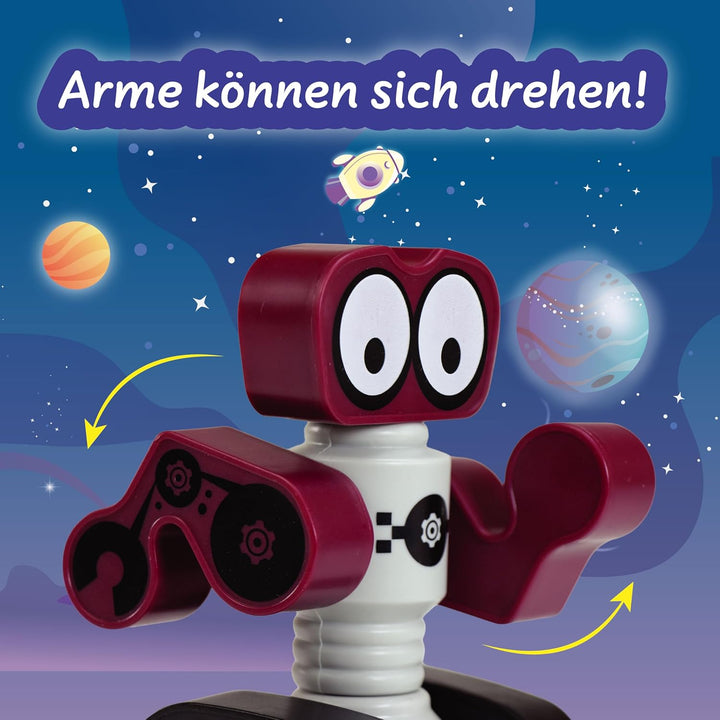 Science4you DIY Magnetische Roboter für Kinder – Magnetbaustein-Set Perfekt zum Stapeln, Magnetspiel