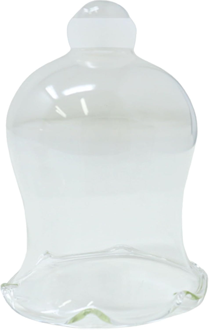 Votivbecher aus klarem Glas mit Klammer, 6 Stück, Tulpen-Kerzenhalter für Kerzenhalter, Innen-Kerzen