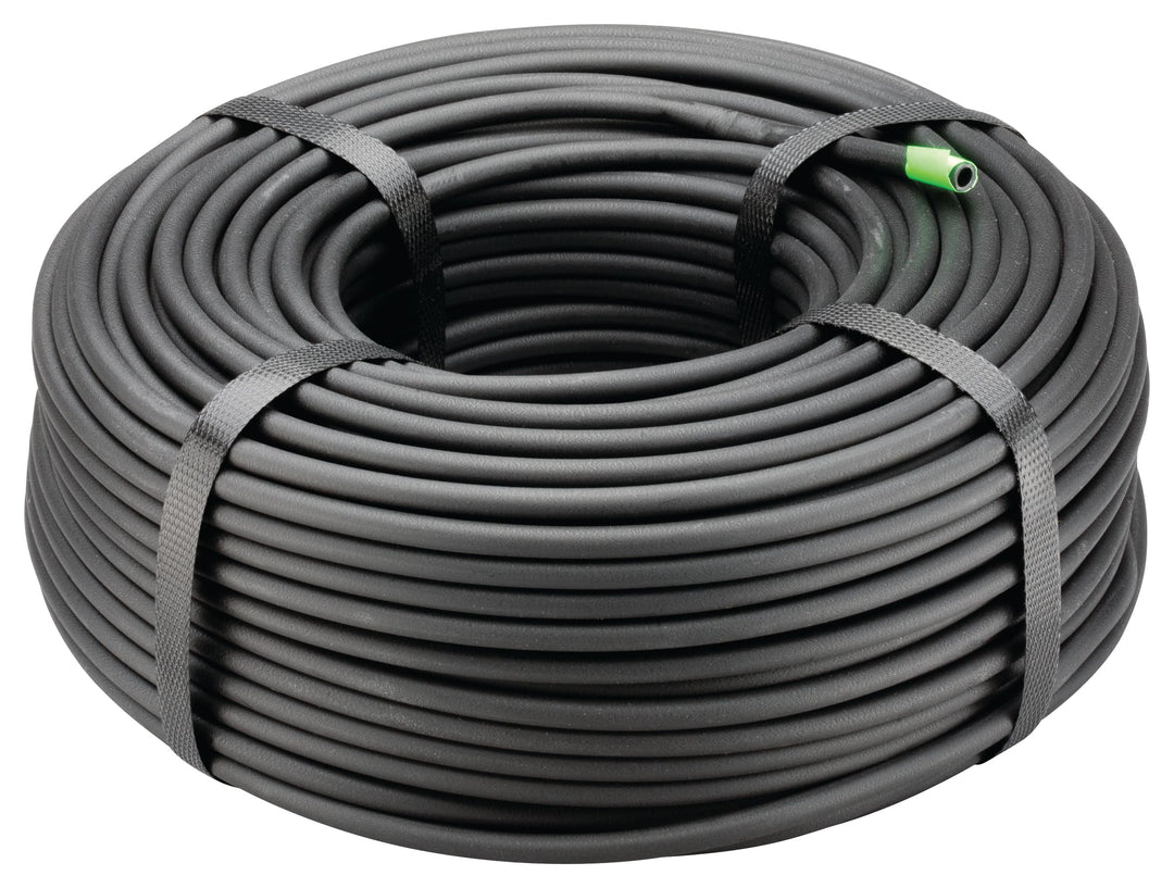 Rain Bird T22-250S Drip Irrigation 1/4" Blank Distribution Tubing, 250'Roll, Black 250' Roll, 250' R