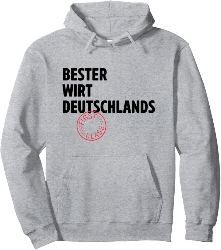 Bester Wirt Deutschlands Witzige Gastwirt Geschenke Pullover Hoodie