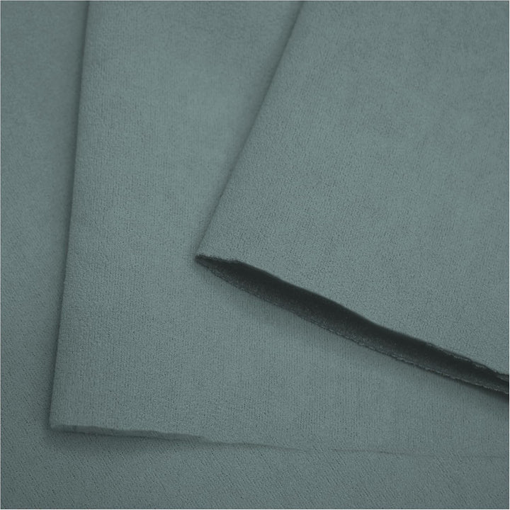 Autohimmelstoff Himmelstoff Dachhimmel Velour Himmel mit Schaum (Grau, 1,70m x 3m) | Grundpreis pro