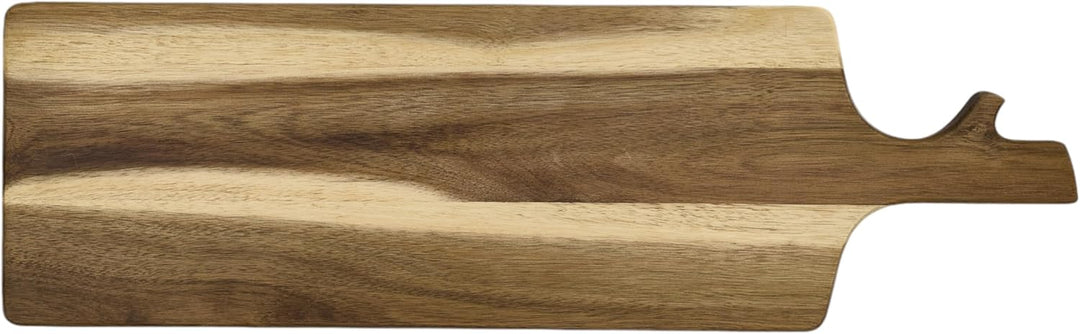 HOME DECO FACTORY, KA0666, Käsebrett aus Akazienholz mit 3 Messern, Elegantes und praktisches Design