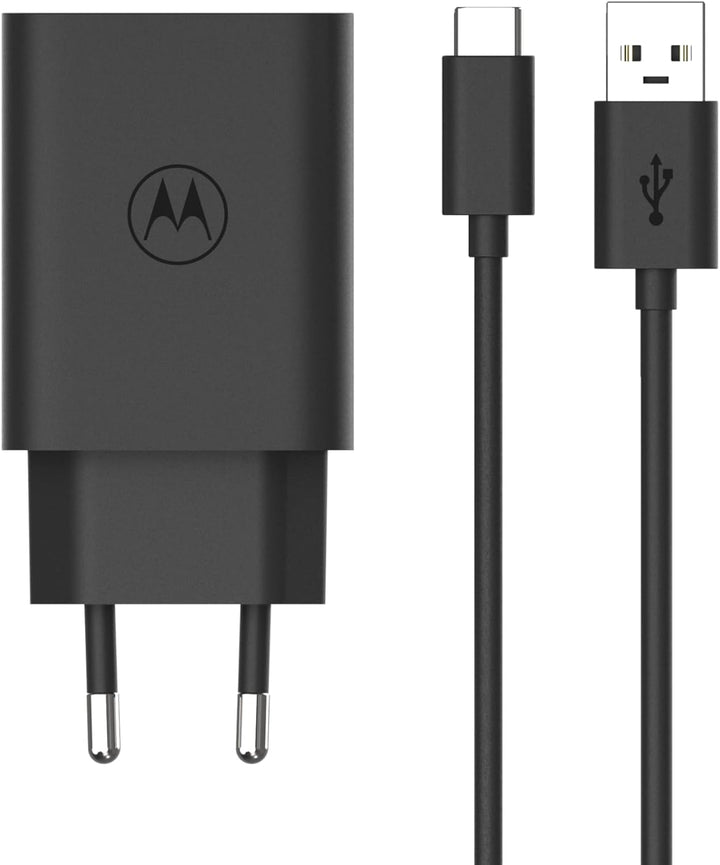 Motorola Turbopower 33 – Ladegerät Rot Elektro mit Kabel USB-C – USB-C 33 W – Schnellladung 33W, 33W