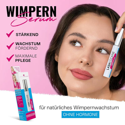 LASHCOCAINE PEP ACTIVE - Wimpernserum ohne Hormone – Schützt & kräftigt die Wimpern - Wimpernbooster
