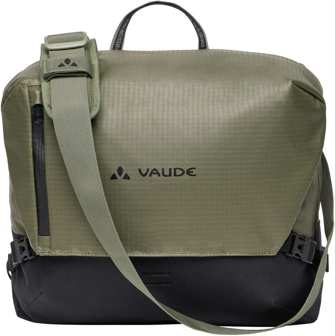 VAUDE Damen Herren Umhängetasche CityMessenger One Size Einheitsgrösse Khaki, Einheitsgrösse Khaki