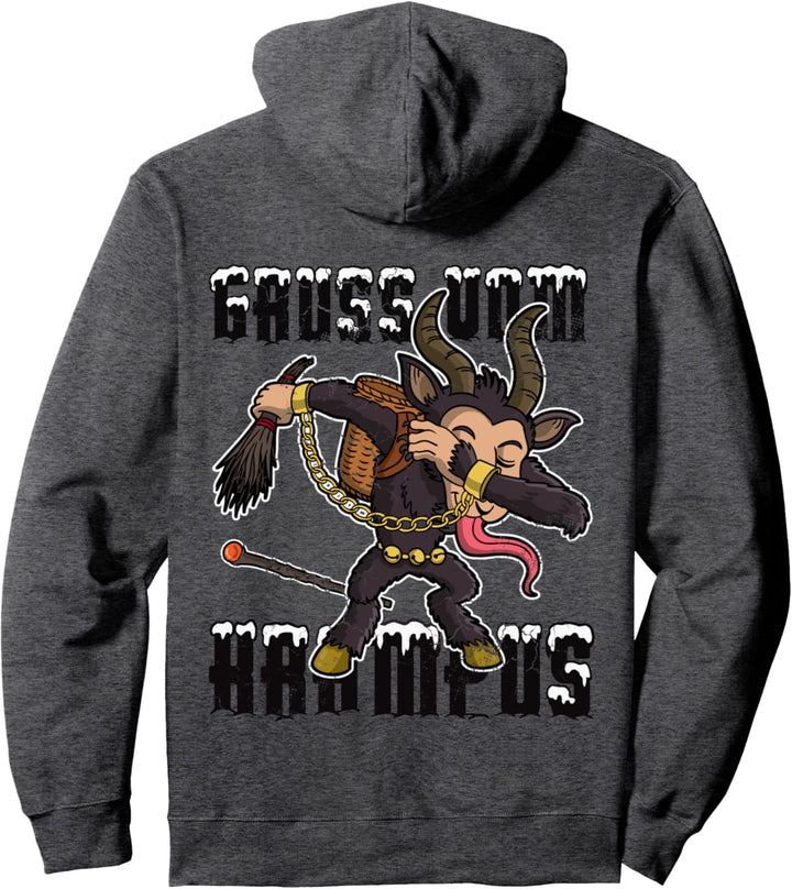Gruss Von Krampus Christmas Greetings Gift Pullover Hoodie
