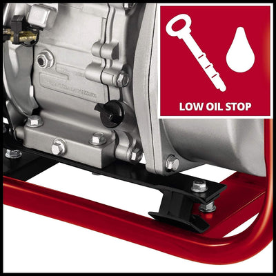 Einhell Benzin-Wasserpumpe GE-PW 46 (4,6 kW, 4-Takt-Motor, max. Fördermenge 23.000 L/Std., 3,6 l-Tan