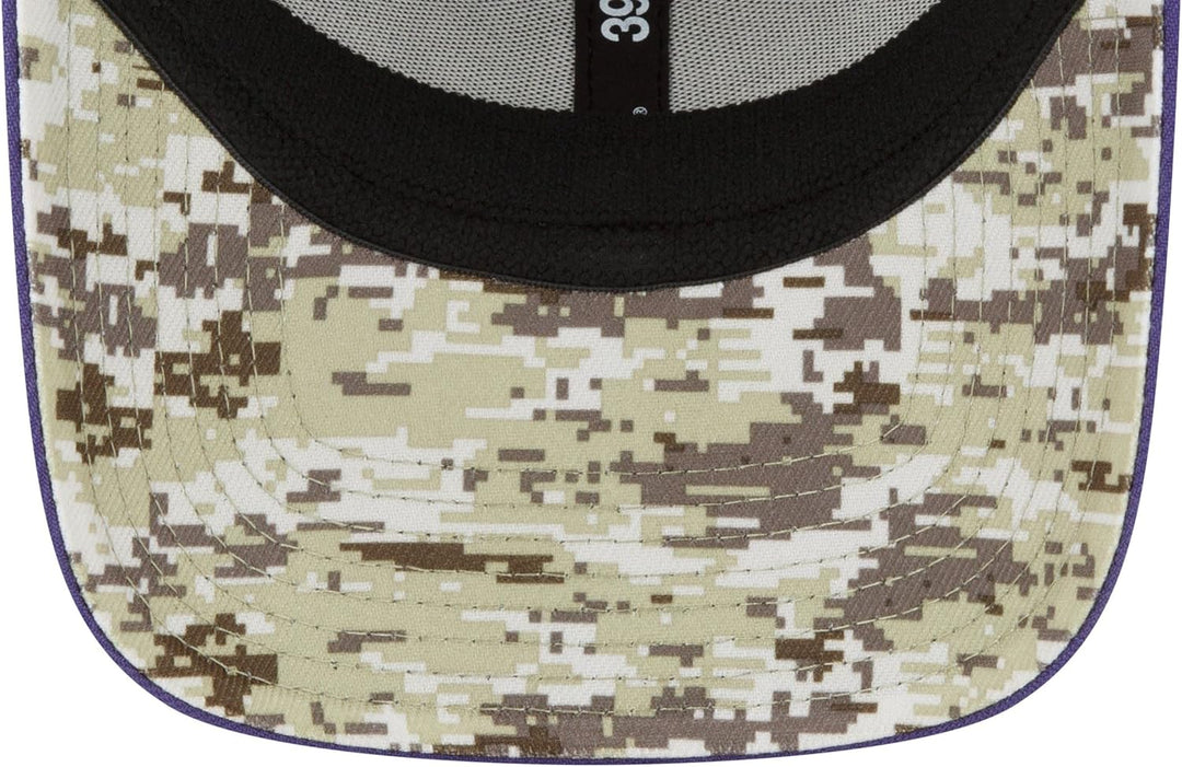 New Era Salute to Service 2022 Basecap 39Thirty NFL Fanartikel American Football Kappe schwarz M-L 3
