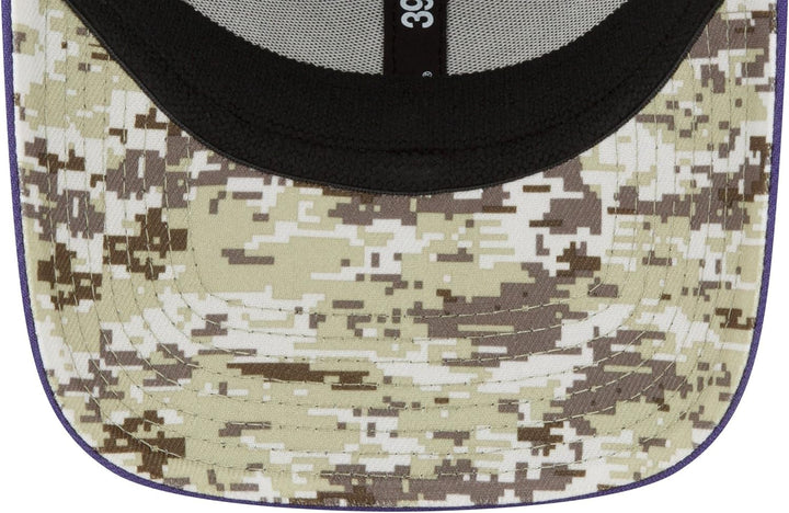 New Era Salute to Service 2022 Basecap 39Thirty NFL Fanartikel American Football Kappe schwarz M-L 3