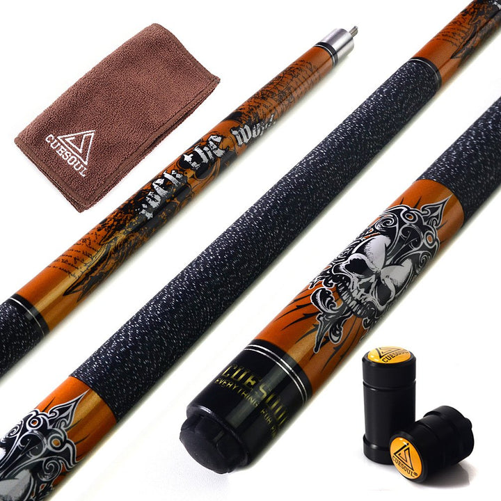 CUESOUL Rockin Series 57 "21 Unzen Maple-Pool Queue Set mit Gewindeschoner/Wellenschutz und Cue Hand