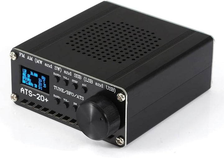 SDR Radio Empfänger ATS-20+ Plus V2 SI4732 OLED Display FM AM SW SSB USB wiederaufladbar
