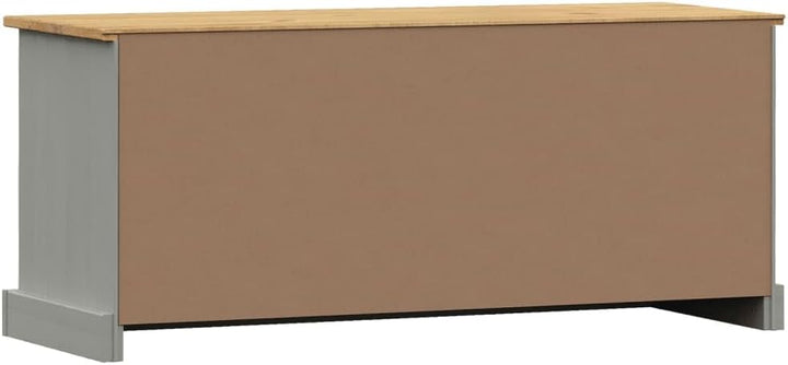 vidaXL Schuhschrank, Schuhregal mit viel Stauraum, Schrank Schuhe mit Metallknöpfen, Schuhkommode Sc