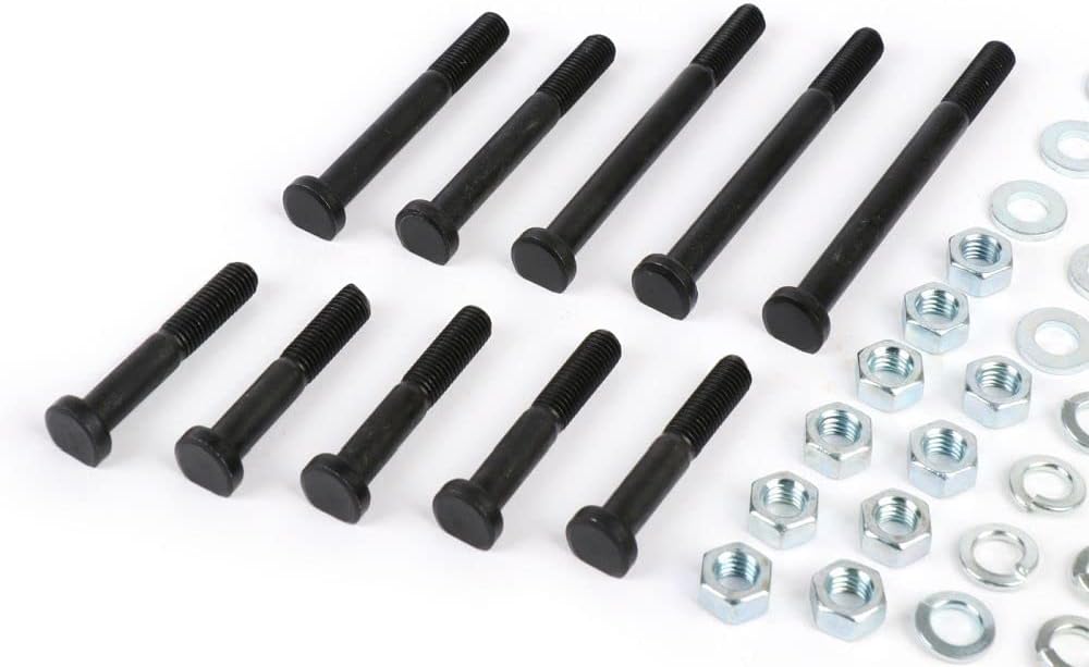 BGM Motorgehäusebolzen-Set, 10-teilig, kompatibel für Vespa V50, V90, PV125, ET3, PK S Ersatz Motorb