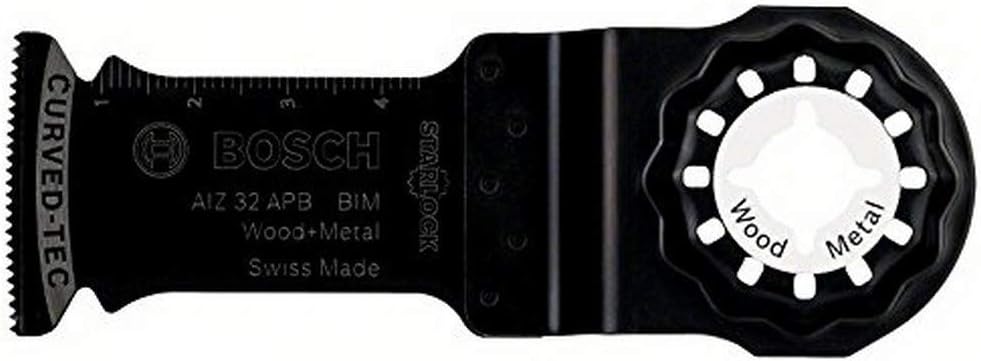 Bosch Professional 5x Tauchsägeblatt AIZ 32 APB Wood and Metal (für Holz und Metall, 50 x 32 mm, Zub