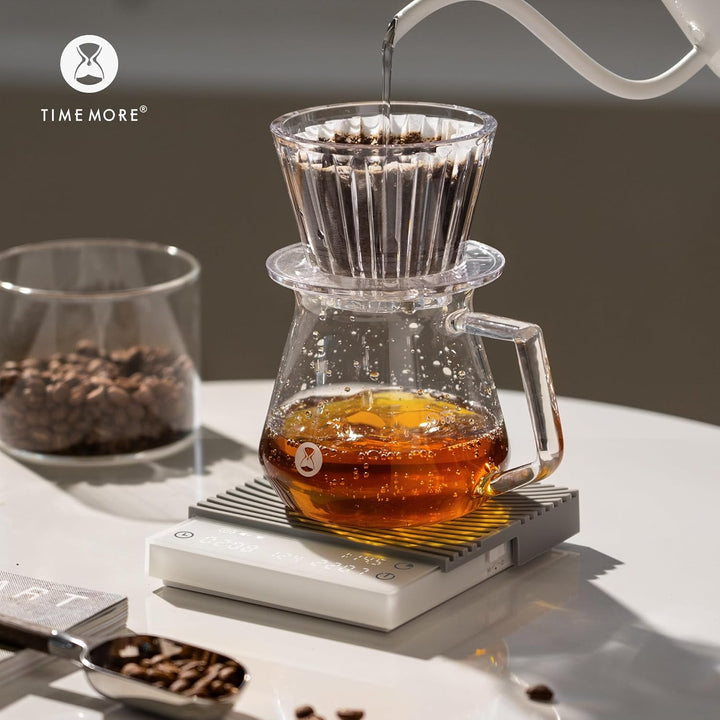 TIMEMORE Black Mirror Basic 3 Kaffeewaage Für Pour-Over & Espresso, Mit Timer, 0,1g Hochpräzise Digi