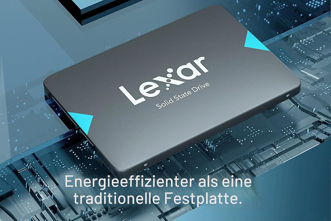 Lexar 2,5 Zoll SATA III (6 Gb/s) 256GB SSD, Solid-State-Laufwerk, SSD Festplatte Interne bis zu 550