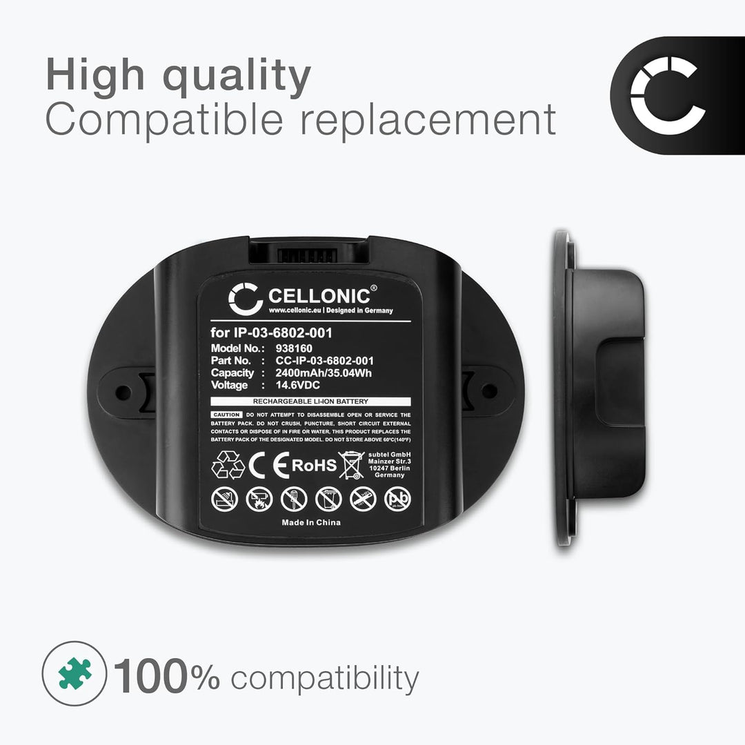 CELLONIC 1x Akku für Lautsprecher Kompatibel mit Sonos Move 1, 111-00001 - (2400mAh, 14.6V)