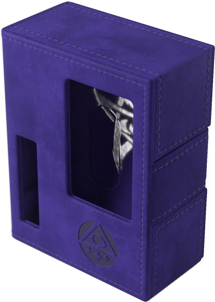 Gamegenic, Arkham Horror Investigator Deck Tome Mystic - Purple Lila, Lila