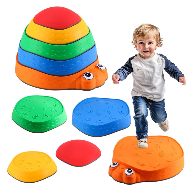 Balanciersteine für Kinder - Drinnen & Draussen Sensorisches Spielzeug, Kinder mit Sensorischen Bedü