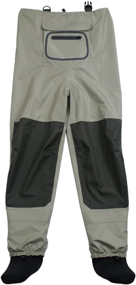 Kylebooker Angler Watvögel Angelhose Wathose Herren Anglerhose Atmungsaktiv Fliegenfischen Angelbekl