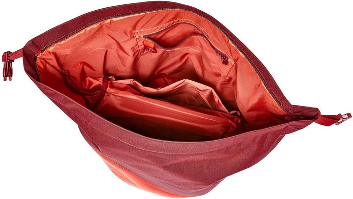 VAUDE RT-Hinterradtaschen Road Master Urban (Double) Dark Cherry Einheitsgrösse, Dark Cherry Einheit