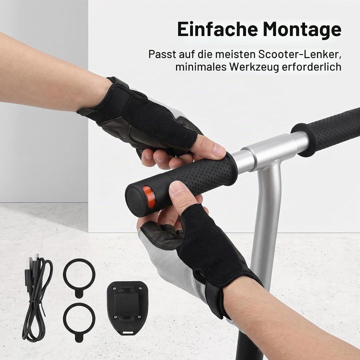 EasyByMall Elektroroller Lenkergriffe mit Blinker, links rechts Blinker für Xiaomi M365 Pro 1S Pro 2