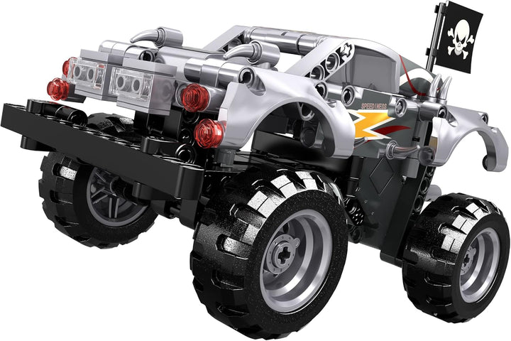 OPEN BRICKS - Monster Truck Silver OB-WS0908 STK, STK