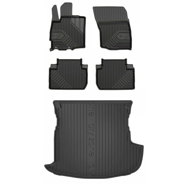 Satz Fussmatten und Gummimatte für Mitsubishi Outlander III ab 2012