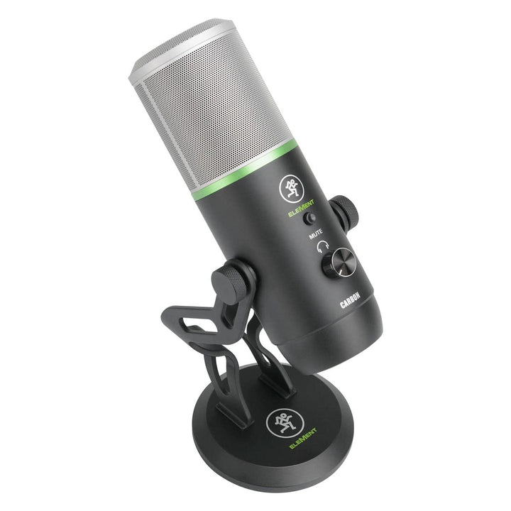 Mackie CARBON USB-Studiomikrofon Standfuss, inkl. Kabel, Metallgehaeuse