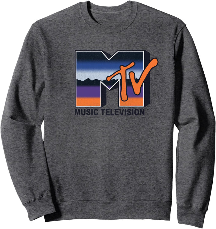 MTV Desert Sunset Bold Logo Sweatshirt