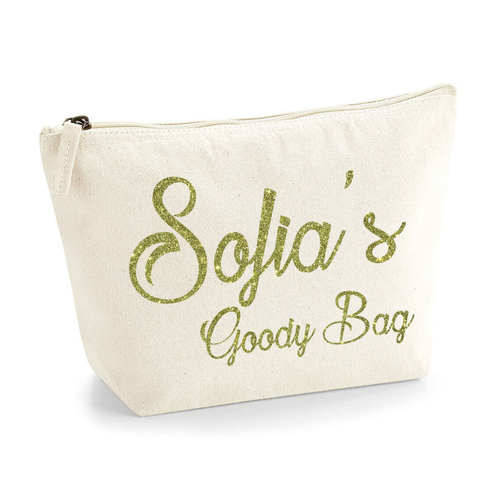 Personalisierte Farbe Name Initialen Text Goody Kosmetiktasche Damen Schminktasche für Handtasche Ma