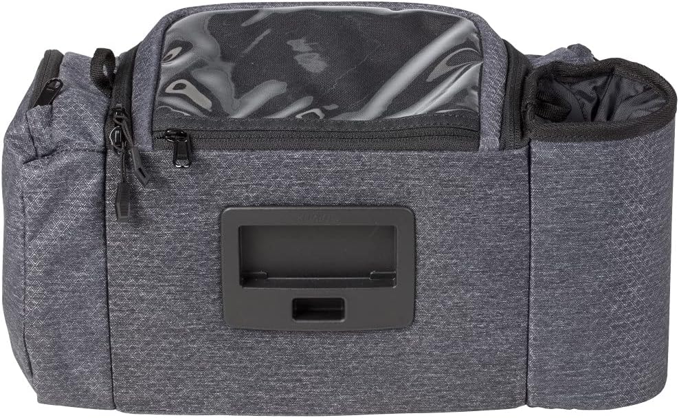 Vaude eBox Unisex Lenkertaschen 14366 Einheitsgrösse Grau, Einheitsgrösse Grau