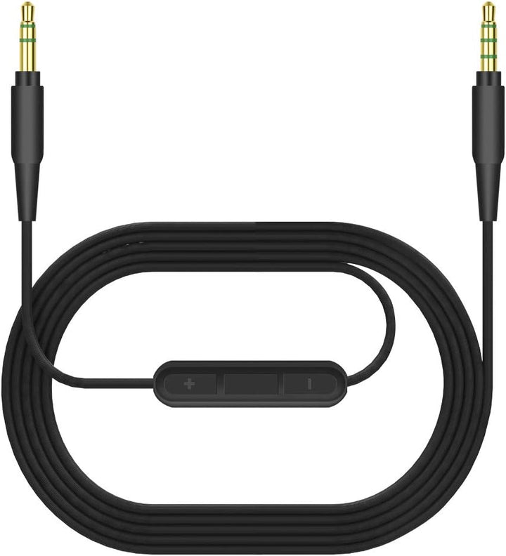 Geekria QuickFit Audio Kabel mit Mikrofon Kompatibel mit Skullcandy Hesh 3, Hesh 2, Crusher, Grind K