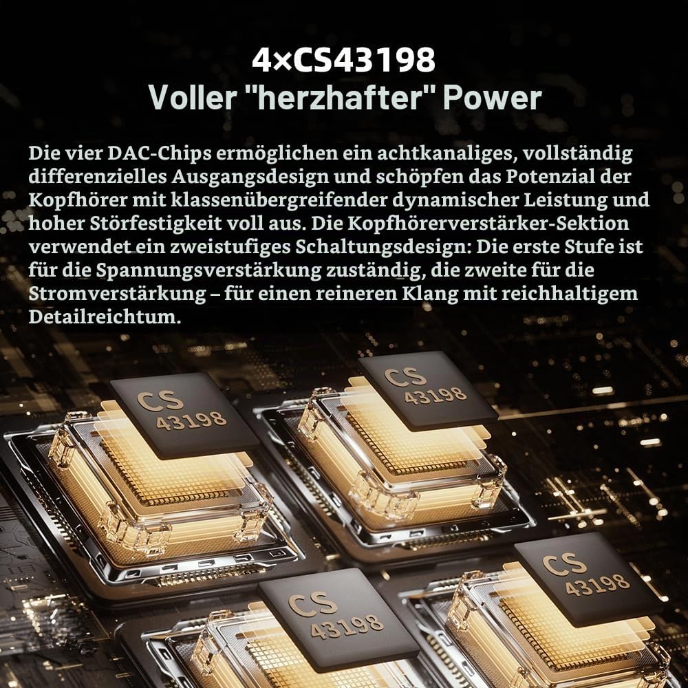 FiiO M21 High-Res tragbarer Musikplayer (Dunkelblau), Dunkelblau
