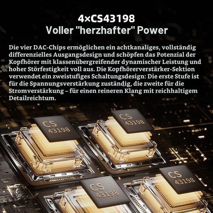 FiiO M21 High-Res tragbarer Musikplayer (Dunkelblau), Dunkelblau