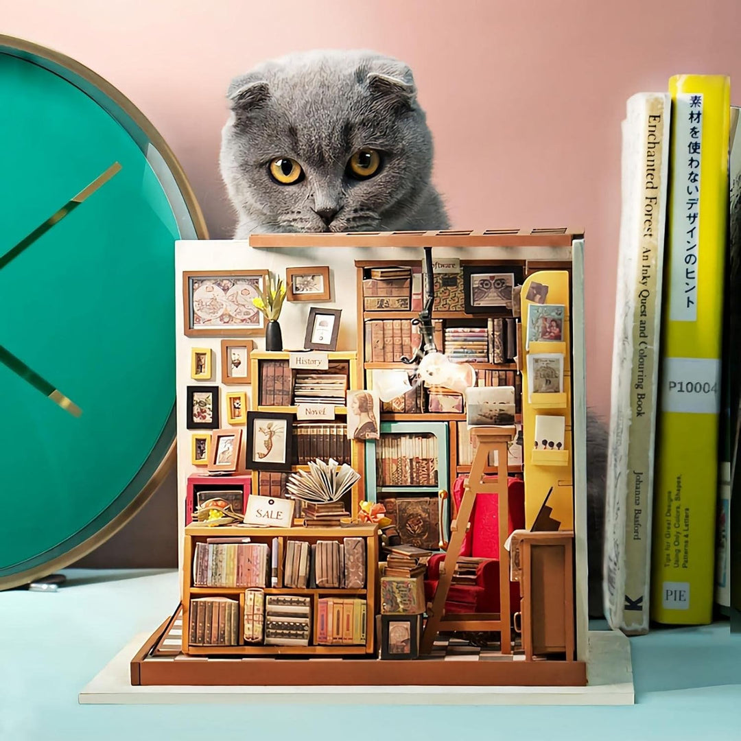 Rolife DIY Puppenhaus Bastelsets Frauen Spielzeug Erwachsene Judend Handwerk Modell Mädchen Spiele -