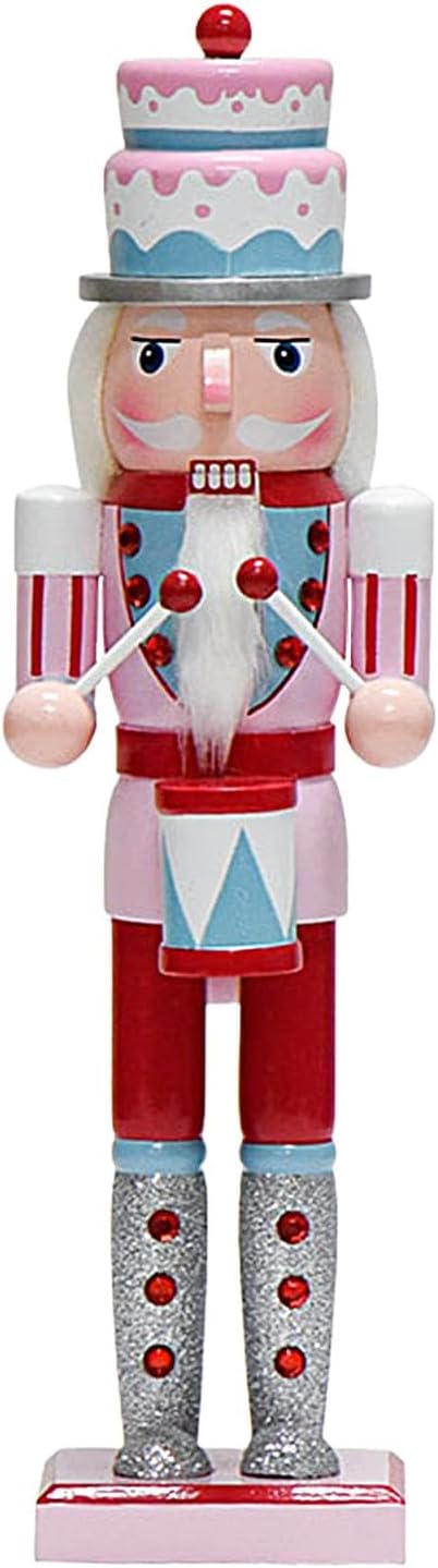 Nussknacker-Weihnachtsschmuck, Nussknacker-Figur aus Holz, Ornamente von Nussknacker-Figuren - dekor